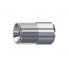 EMPALME LISO SOLDABLE 1/8 BSP 60º INOX