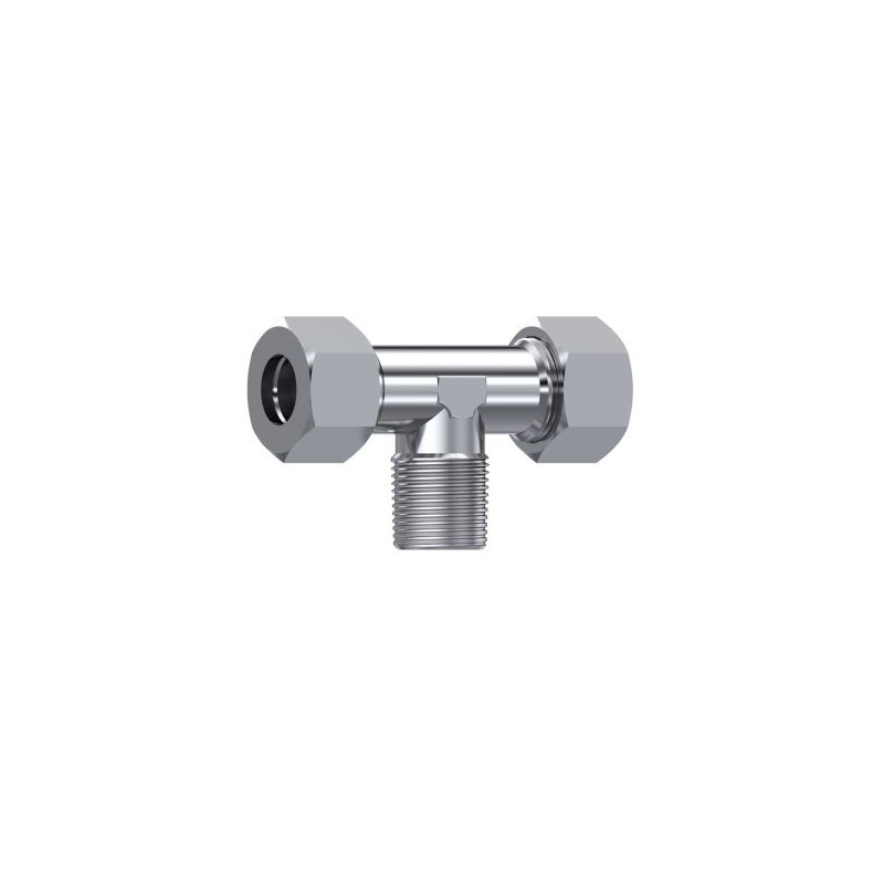 TE ROSCA CONICA CENTRAL 3/4 NPT-22L INOX