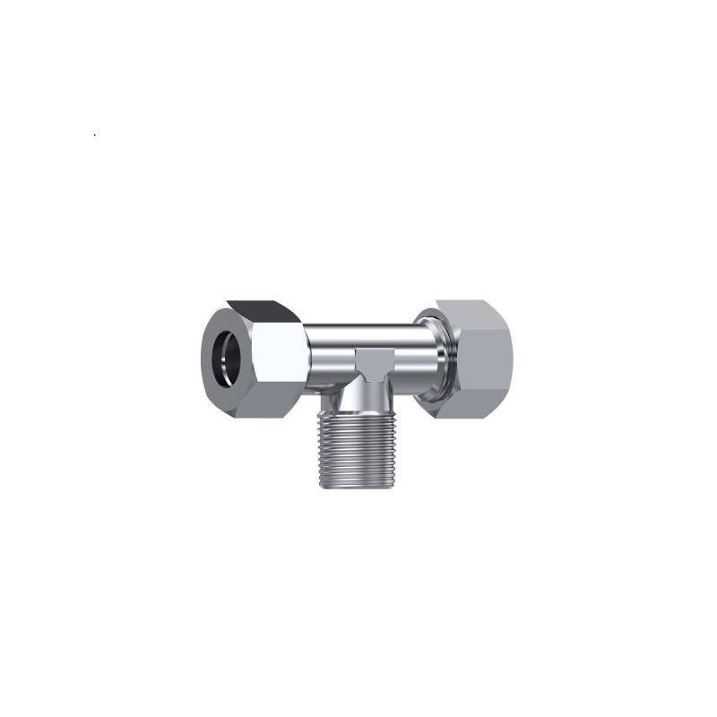 TE INOX 6L-6L- MACHO CONICO 1/4" BSPT