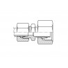 REDUCCION INOX C/TUERCA Y ANILLO 12S-8S