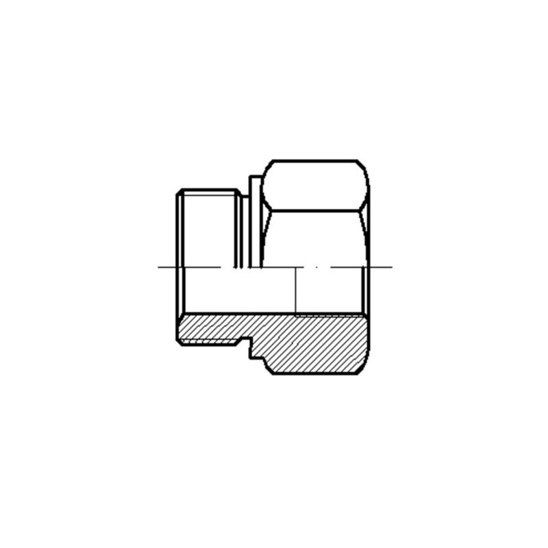 REDUCCION INOX M1 BSP-HF1 1/4 BSP
