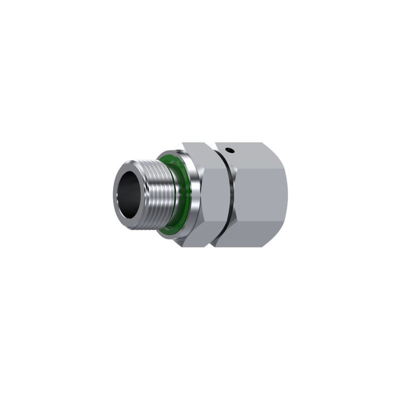 RECTO MACHO INOX C/JUNT PLANA 22L-3/4BSP