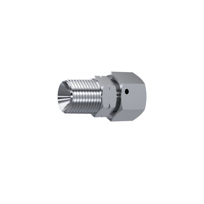 RECTO MACHO INOX 1/4  NPT-TL 12S
