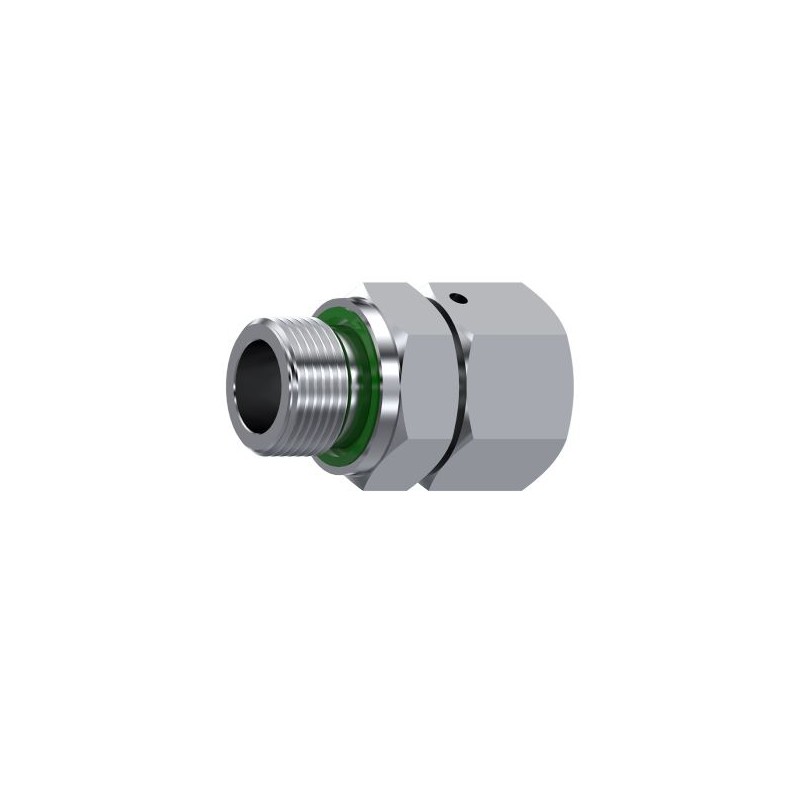 RECTO MACHO INOX 8S-M14X1.5 JUNTA PLANA