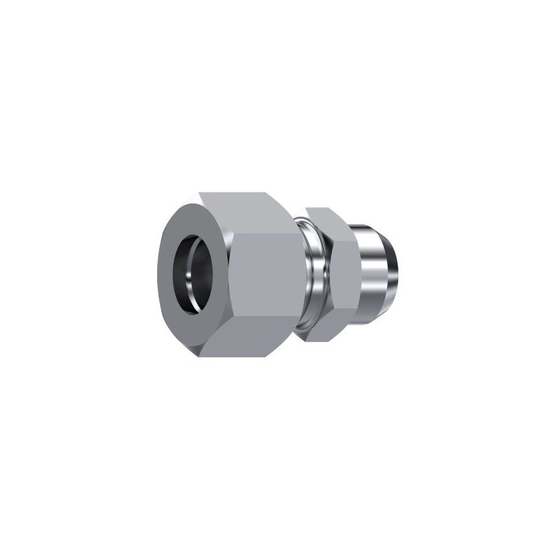 RACOR RECTO SOLDAR INOX @28L
