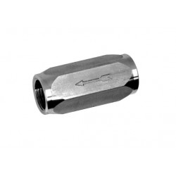 ANTIRRETORNO EN LINEA 1/4 INOX