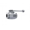 LLAVE 2 VIAS H 1"1/4 BSP PASO TOTAL INOX