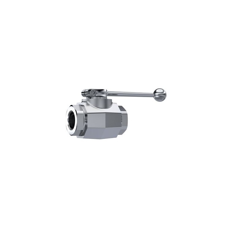 LLAVE 2 VIAS H 2" BSP PASO TOTAL INOX