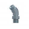 CODO 45º MACHO-MACHO REGULABLE 1"