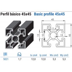PERFIL 45 X 45 BASIC