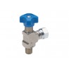 PROTECTOR MAN.90º 1/4" BSP-1/4"BSPT INOX