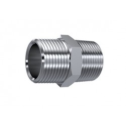 ADAPTADOR M3/8BSP-M3/8BSP INOX