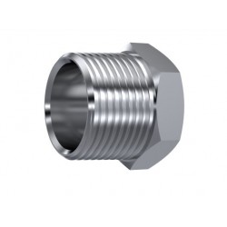 REDUCCION  M1/4"-H1/8" INOX