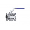 VALV.ESF.2" PASO TOTAL 3 PIEZAS INOX