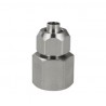 RAPIDO HEMBRA CILINDRICA @6-1/4" INOX.