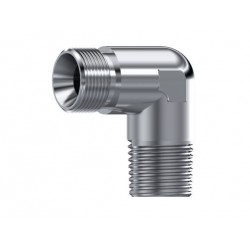 CODO INOX 90º M 1/4 BSP 60º...