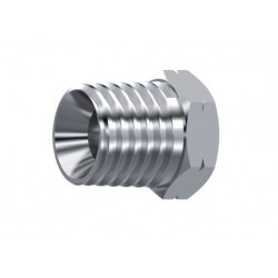 TAPON MACHO1/4 NPT INOX.