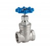 VALVULA INOX COMPUERTA 3/4"