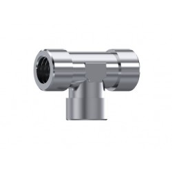 TE INOX H-H-H FIJA 1/4" NPT