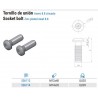TORNILLO DE UNION 14X35