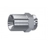 SOLDABLE MACHO 3/8 BSPT 60º C/GUIA INOX