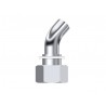 H.GIRAT.45º SOLDABLE M30x2  INOX.