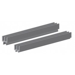 PERFIL CORREDERA DOBLE 35X35