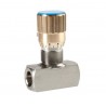 REGULADOR CAUDAL1/2 BIDIREC.400 BAR INOX