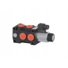VALVULA SELECTORA 10 VIAS-3/8" A 24CC