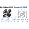PERFIL BASICO 25X25