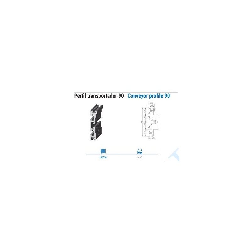 PERFIL TRANSPORTADOR 90