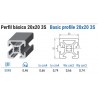 PERFIL BASICO 20X20 3S