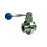 V.MARIPOSA CLAMP INOX 1" 1/2