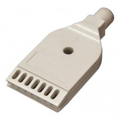 BOQUILLA PLANA 1/4" INOX