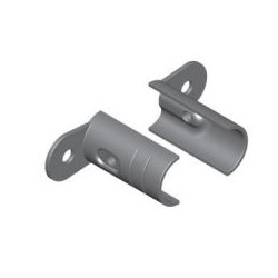 SOPORTE DE TUBO @28 MM - ACERO