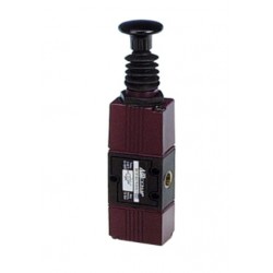 V.MAN.1/8 5/2 NC TIRADOR...