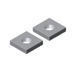 Tuerca cuadrada M4, canal...