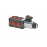 VALVULA SELECTORA 6 VIAS-1/2" - 12 VDC