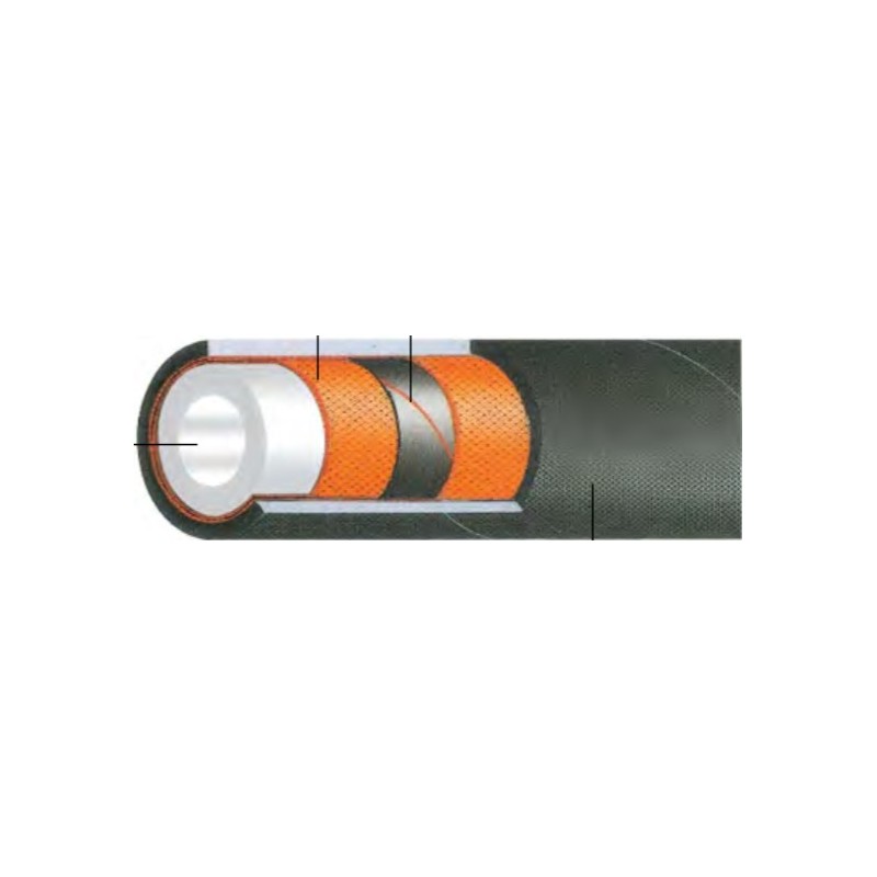 MANGUERA WHITE HD @101.6 (174102)