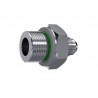 ADAPTADOR INOX M 7/16 JIC-M 1/8 BSP