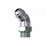 CODO 45º INOX M-M JIC REGULABLE 7/16