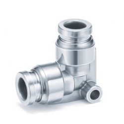 RACOR INOX. CODO TUBO-TUBO @8