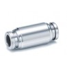 RACOR INOX. RECTO TUBO-TUBO @6