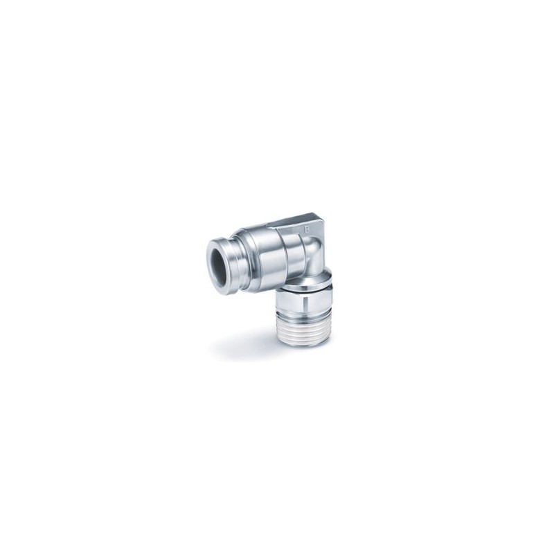 RACOR INOX. CODO ORIEN. ø6 Rc 1/8