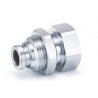 RACOR INOX.PASAMURO HEMBRA TUBO @16-3/8"