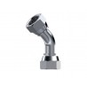 CODO 45º H.G1/4-H.G 1/4 BSP CONO 60ºINOX