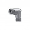 CODO 90º INOX. M 1/8-M 1/8 BSP CONO 60º