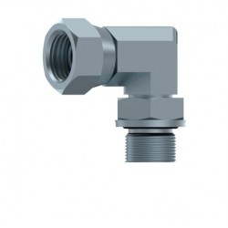 CODO 90º ORIENTABLE MACHO-HEMBRA 1/4"