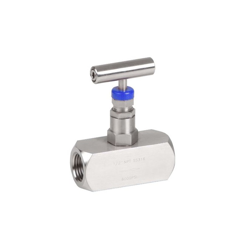 VALVULA DE AGUJA - 6000 LBS. 1/4" INOX