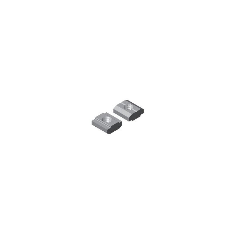 Tuerca rectangular en T M4, canal 10 mm